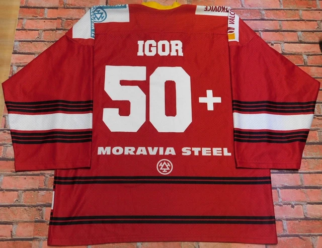 Maillot Vintage Hockey Belougas De Toulouse - Taille XL, Noir, Occasion En Bon état