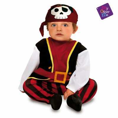 My Other me Costume Carnevale Baby Pirata Neonato 12-24 mesi Bimbo Bimba
