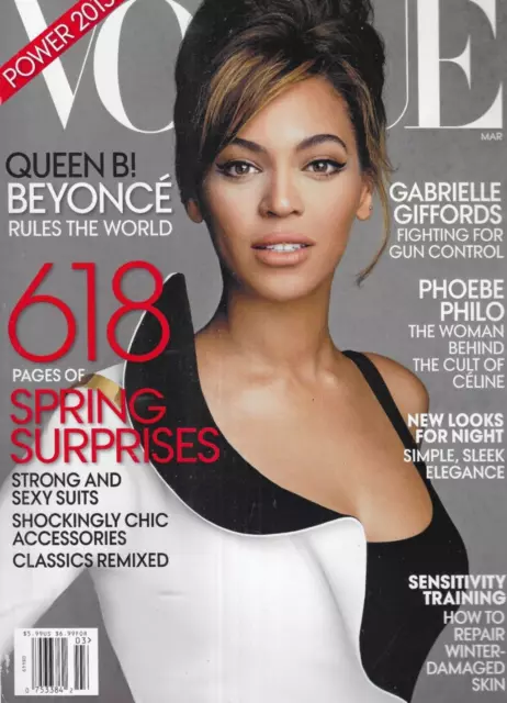 Vogue Magazine Beyonce Spring Fashion Chic Accessories Gabrielle Giffords 2013 .