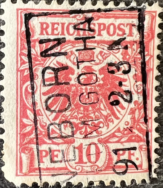 Alte Briefmarke. Deutschland . Gestempelt. Klassik. N48