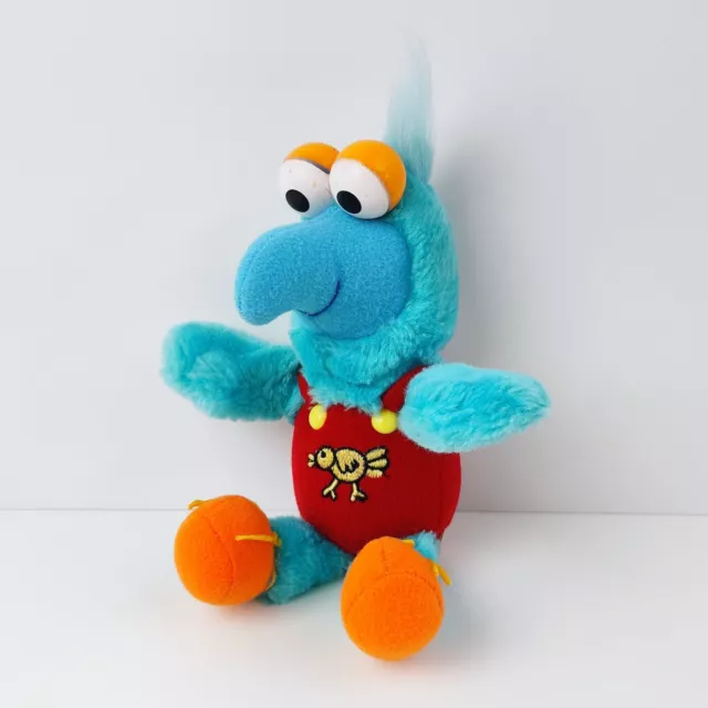 Vintage 1988 Muppet Babies GONZO 8" Plush Henson Associates + Dakin Inc. 80s Toy
