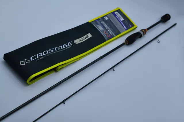 Major Craft Crostage CRX-S732 AJI 2pcs Spinning Rod Never Used TO US FREE SHIP