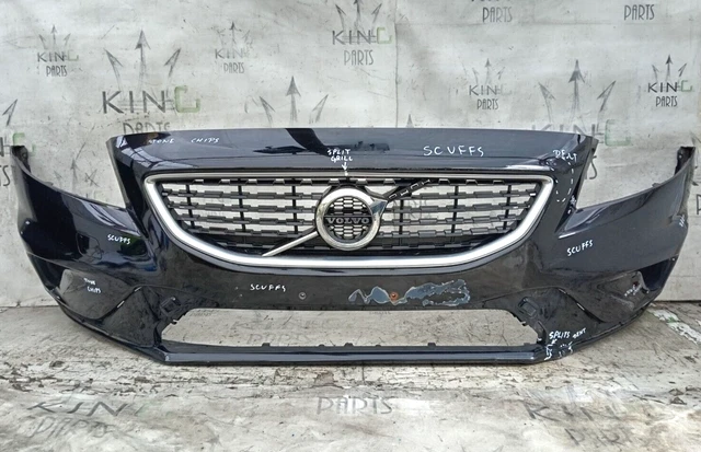 Volvo V40 R-Design 2013-2016 Front Bumper Genuine & Top Grill 31347085 #A5919
