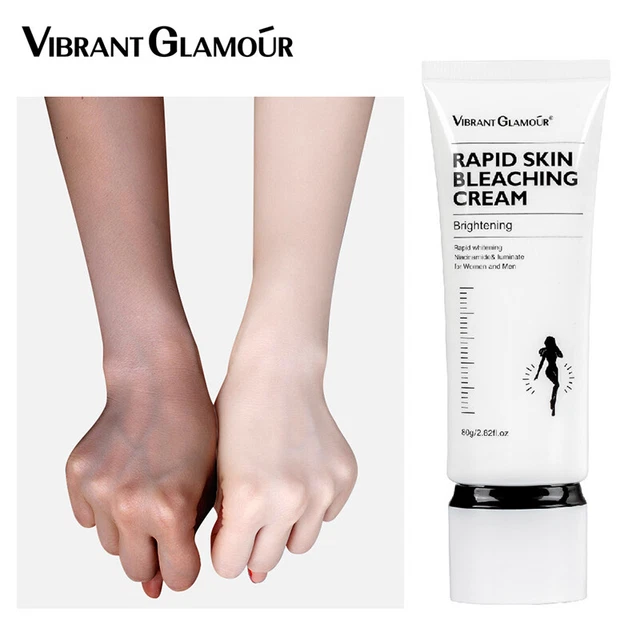 Crema sbiancante pelle veloce sbiancante schiarente idratante ~
