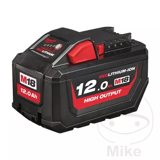 MILWAUKEE Batería recargable para herramienta eléctrica 18V 12AH M18 HB12