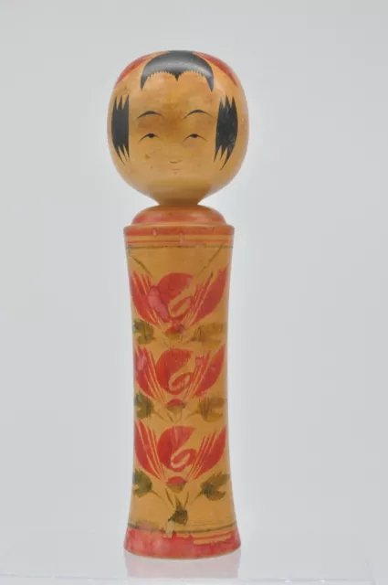 Muñeca antigua japonesa kokeshi, vintage, tradicional, de madera, 12,2...