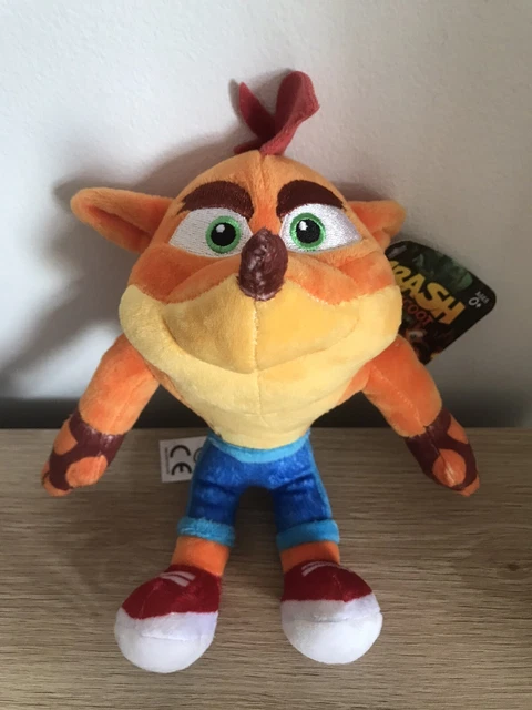 PLUSH PLAY BY Play Crash Bandicoot With Mask Aku 21 CM New $25.40 -  PicClick AU