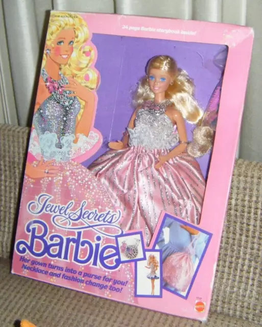 Barbie Jewel Secrets WHITNEY Doll 1986 Original Outfit Mint Mattel