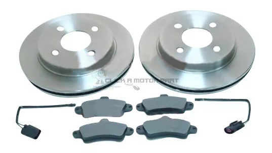 Ford Mondeo St24 2.5 V6 1995-2000 Mintex Rear 2 Brake Discs And Pads Set New