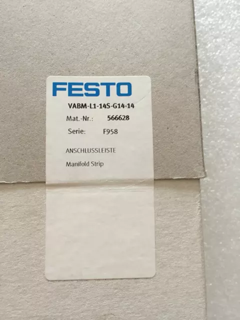1pc New FESTO manifold VABM-L1-14S-G14-14 (566628)