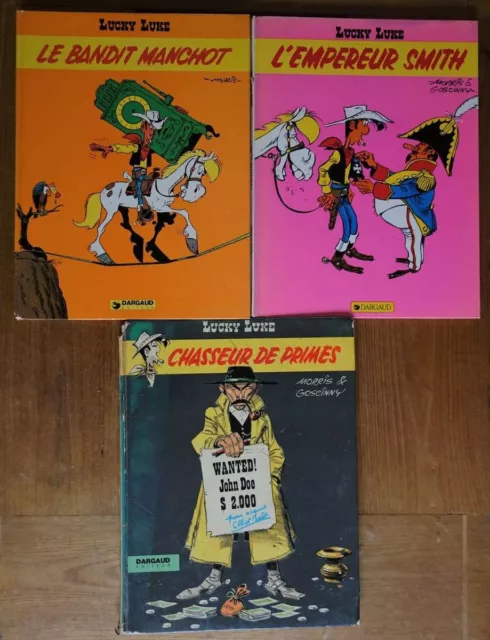 Lucky Luke Chasseur De Premium People Eo 1972 / The Bandit Penguin 1981 /L 'em