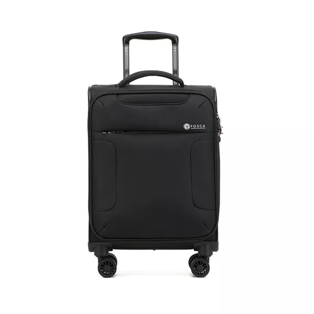Tosca So-Lite 3.0 20" Cabin Trolley Luggage Travel/Holiday Suitcase - Black