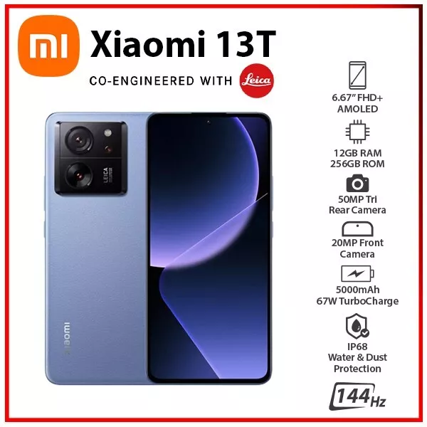 Xiaomi 11T Pro 5G (RAM 12GB,256GB) 6.67FHD+108MP Camera Dual SIM Unlocked  Phone