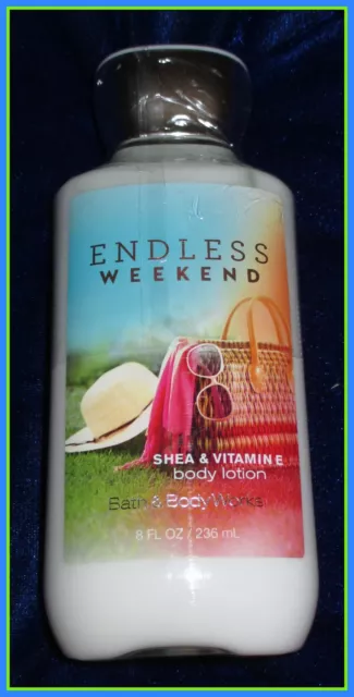Bath & Body Works Endless Weekend Body Lotion 8 fl.oz. Limited Edition
