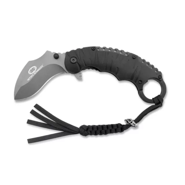 Witharmour karambit Knife Coltello Caccia Outdoor EAGLE CLAW K BLACK