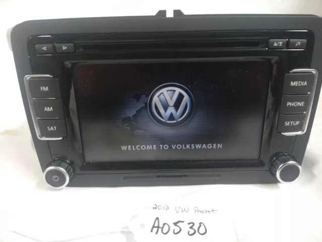 10-12 VW CC JETTA PASSAT TOUCH 6 Disc Changer MP3 CD Player RCD-510 1K0035180AE 10-12 VW CC JETTA PASSAT TOUCH 6 Disc Changer MP3 CD Player RCD-510 1K0035180AE