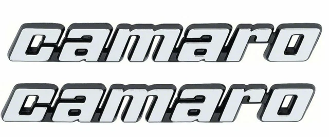 OER Front Fender Emblem Set 1978-1981 Chevrolet Camaro w/o Z28 or RS Option