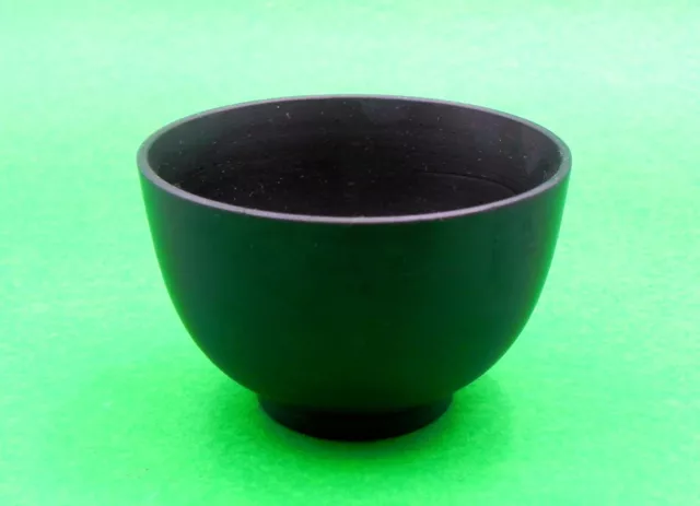 Vintage WEDGWOOD - Black Basalt BOWL 5cm H x 7.8cm D - Excellent