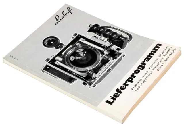 Programa de entrega LINHOF edición 1. 12.1975 Múnich Alemania Occidental ¡RARO!