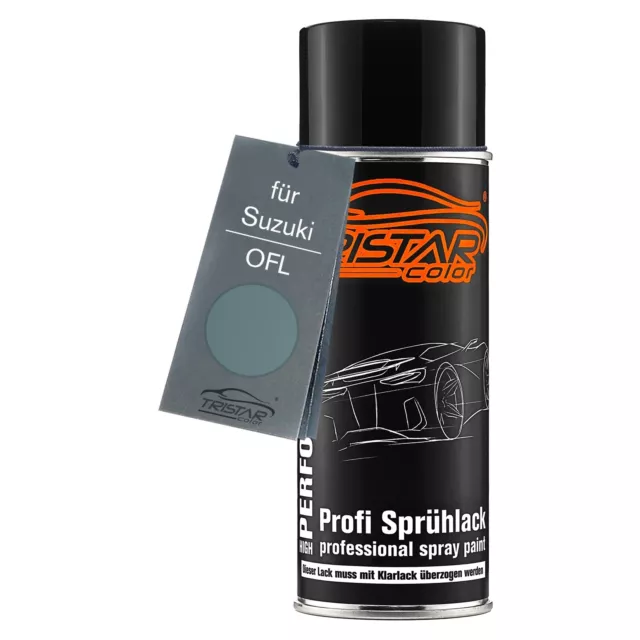 Autolack Spraydose für Suzuki OFL Cool Gray Basislack Sprühdose 400ml