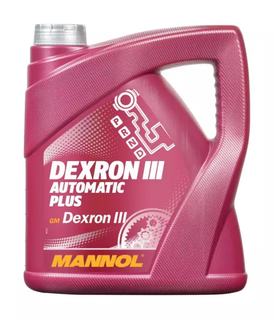 Mannol Automatic Plus ATF Dexron III Automatikgetriebeöl GM Dexron III F 4Liter