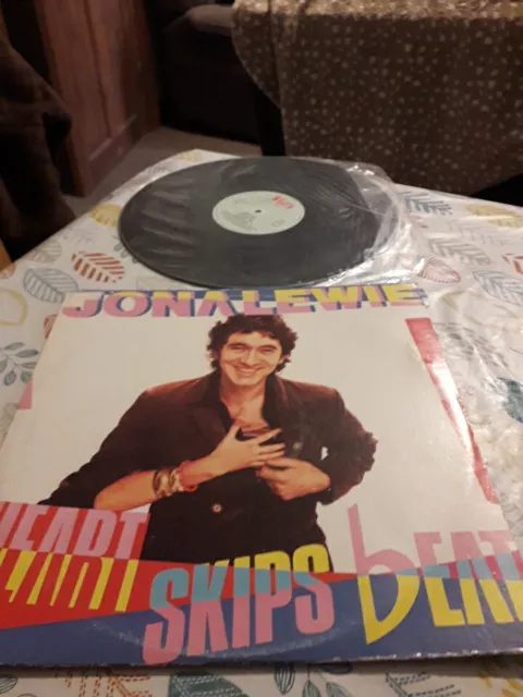 Jona  Lewie Heart Skips Beat LP Spanish  vinyl