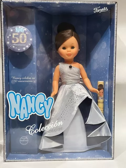 Muñeca Nancy 50 Aniversario Swarovski de Famosa colección Reedición 2020