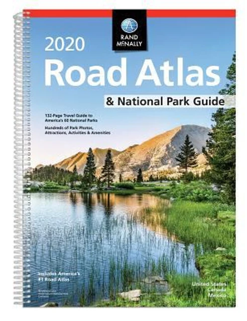 Rand Mcnally 2020 National Park Road Atlas & Guide Paperback Rand