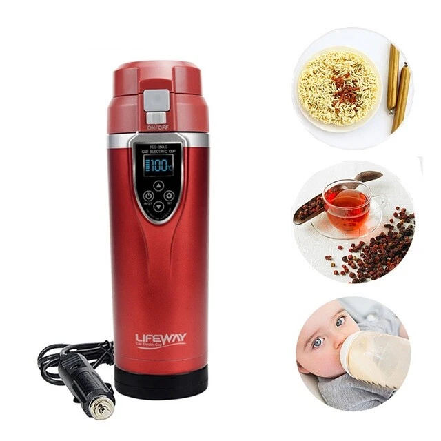 Car Coffee Maker 12 V Volt Travel Portable Pot Mug Heating Cup Kettle Auto Small