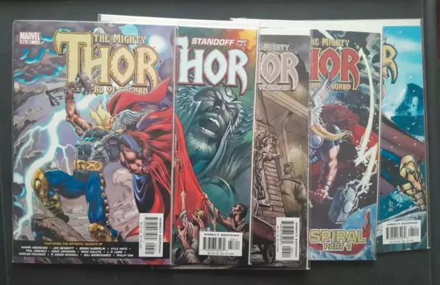 The Mighty Thor Vol 2 #57  #58 #59 #60 #61 All 9.4 All NM Or Better