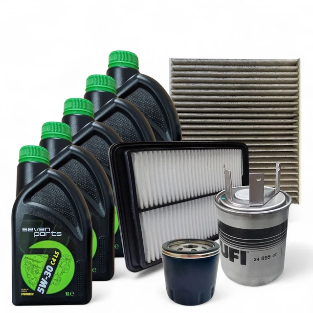 KIT TAGLIANDO NISSAN QASHQAI J11 DAL 2014 1.5 DCI 3 FILTRI 5 - Foto 4