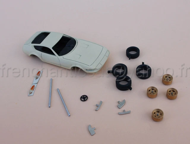 NC' Voiture Ferrari 340 MM 547 coq rouge collector 1/43 Heco Miniatures Château