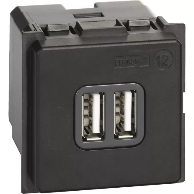 Stock N.3 Doppia Presa Usb Living Now K4285C2