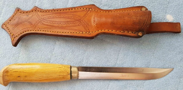 Jagdmesser/ Fisch-Filiermesser  J. Marttiini  Finland    Ilves   ++signiert++