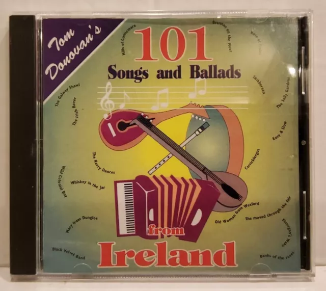 Tom Donovan's 101 Songs and Ballads from Ireland CD, Pre-owned