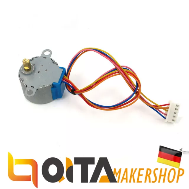 28BYJ-48 Valve Gear Stepper Motor DC 12V 4 Phase Step Motor Modul für Arduino