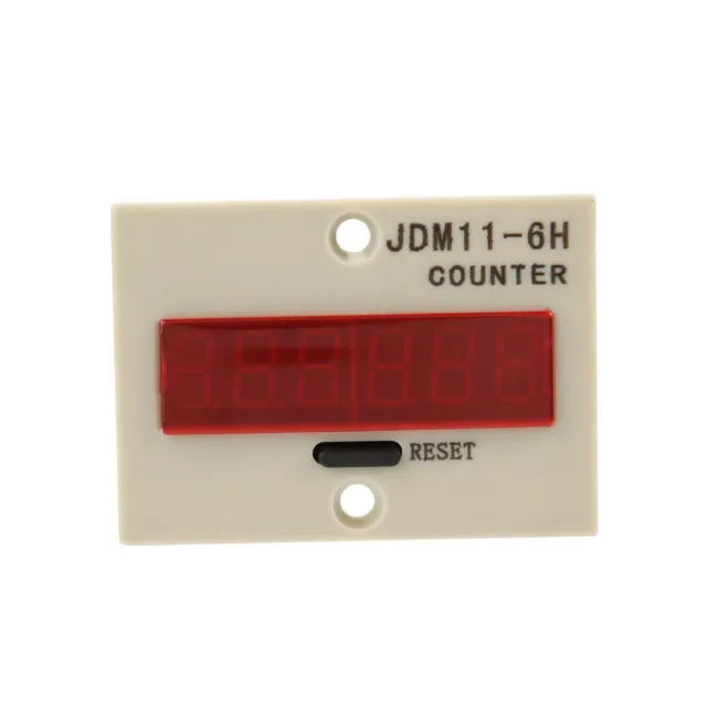 (DC36V) Contatore 6 cifre CIFRE 0 999999 Contatore traffico clienti contatore LED