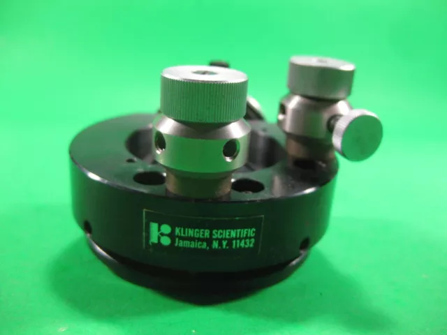 Klinger Scientific Micro-Controle Optical Lens Mount -- Used --