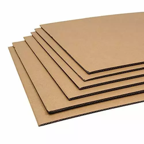 CARDBOARD SHEETS BROWN CORRUGATED A0 A1 A2 A3 A4 A5 Double Wall 6mm