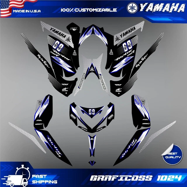 700 RAPTOR - 2D Racing - Kits déco Motocross, Stickers, Textiles