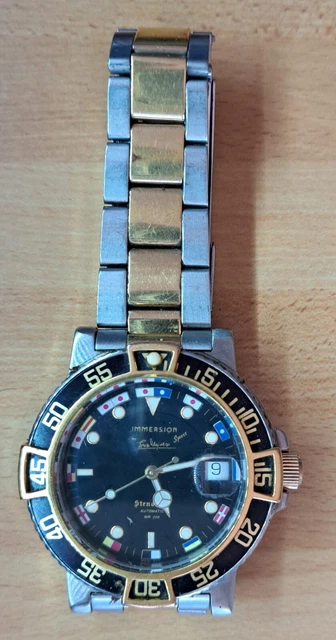 OROLOGIO STENDARDO IMMERSION Sport Automatico Enzo Majorca Ottimo Stato EUR 91 00 PicClick IT