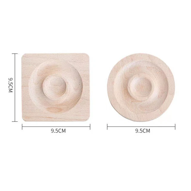 DIY Bracelates Wooden Plate Beading Tray Design Jewelry Measuring Tools Crafts G