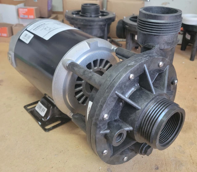 SPA HOT TUB Pump AquaFlo, FMHP, 3/4Hp, 1 Speed, 1.5 " Side Discharge