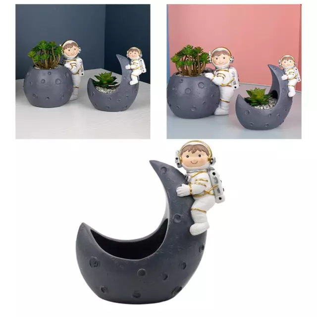 Resin Succulent Pots Planter Plant Pot Flower Pot Cactus Vase Style 2