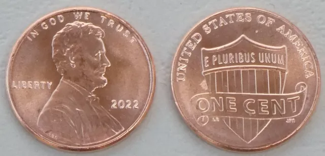 USA 1 Cent Lincoln 2022 P unz.