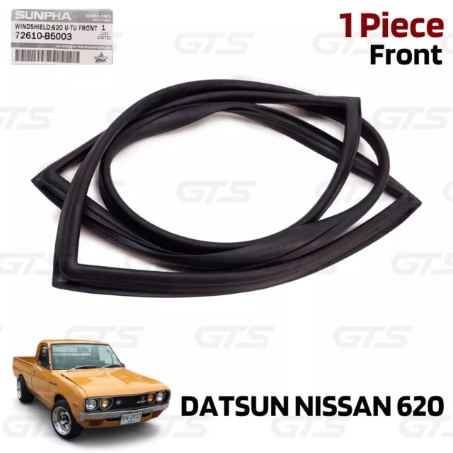 Fits Nissan/Datsun 620 1972 79 Front Weatherstrip Windshield Glass Rubber Seal
