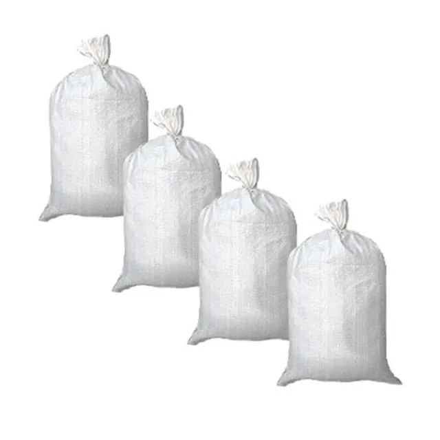 20 Sandsäcke weiss 30 x 60 cm Sandsack Säcke Hochwasser Hochwassersack