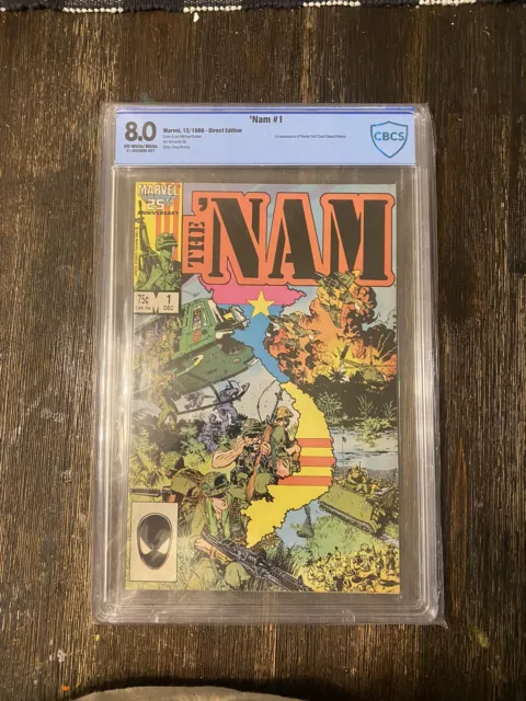 Marvel The 'Nam #1 copper age comic books 1986 Vietnam War