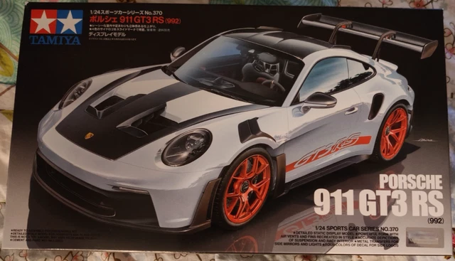 Kit De Maqueta Tamiya 1:24 Porsche 911 GT3 RS (992), De Plástico, 190x85x56 Mm, Con Calcomanías Y Neumáticos De Goma