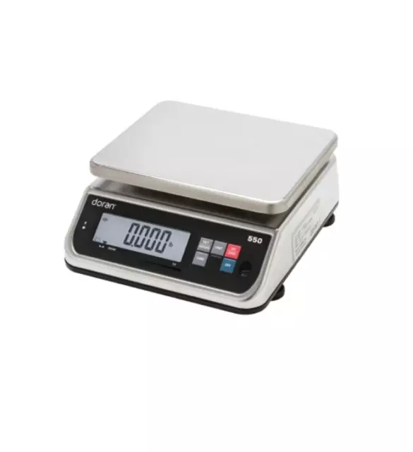 Doran PC550-30 Washdown Portion Control Scale, 30lbX0.05 lb, NEW